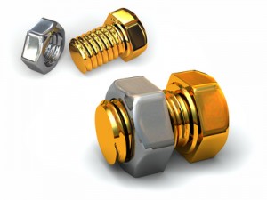 Galvanisierte Teile